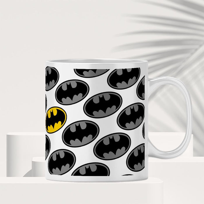 Tazza Latte Batman 001 Bianca V2 Lifestyle
