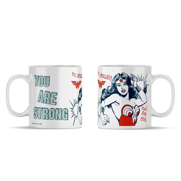 Tazza Latte Wonder Woman 003 Bianca Lifestyle