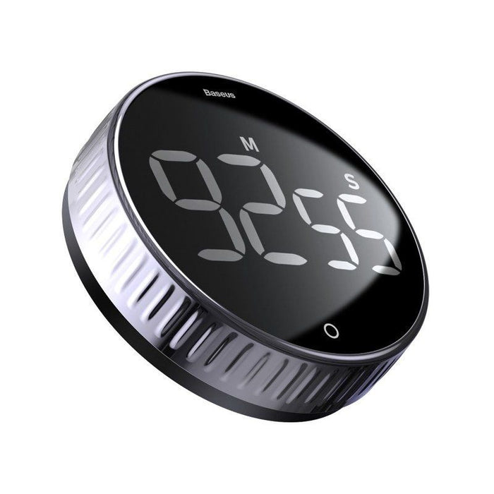 Timer Conto alla Rovescia Digitale a Rotazione Baseus Heyo Nero Smart Devices