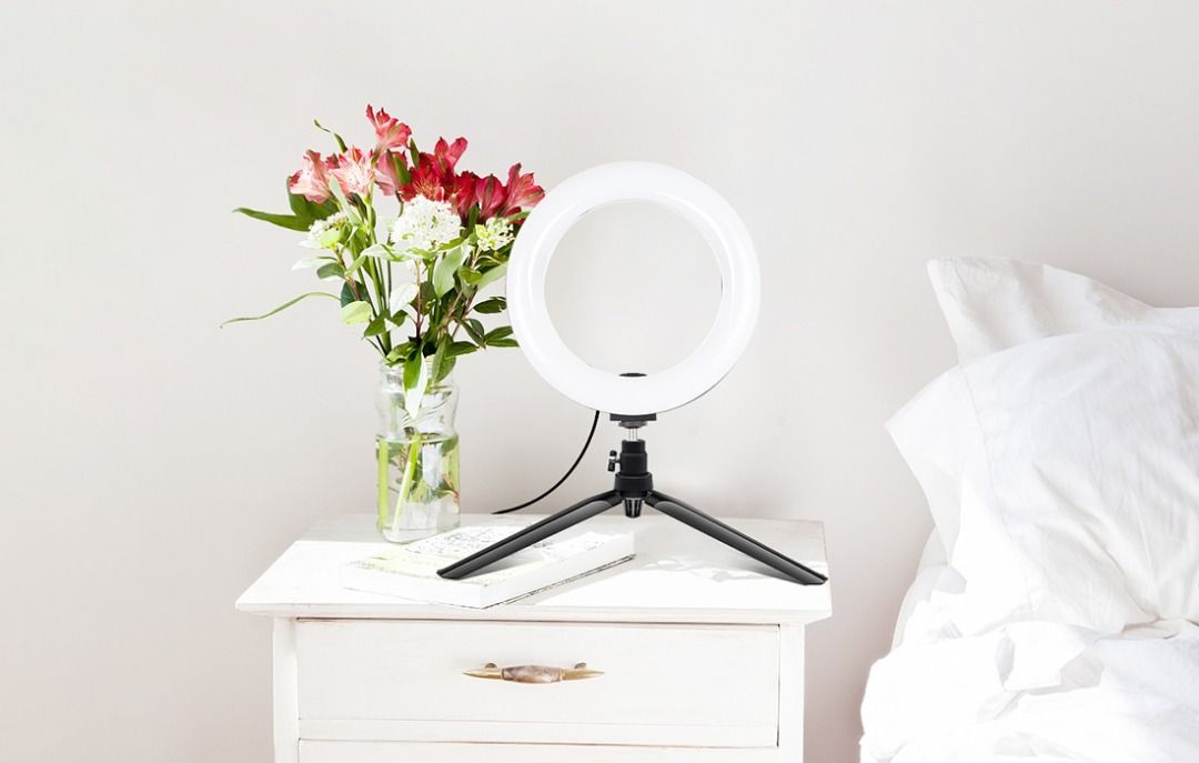 Treppiede con LED Selfie da 20 cm Accessori Smartphone & Tablet